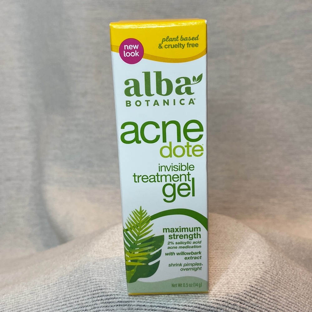 Alba botanica acne dote invisible treatment gel